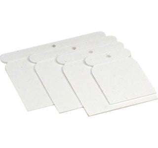 Kubala - 1624 - Japanse plastic spatel - 50 mm/80 mm/100 mm/120 mm (KIT 4 stuks)