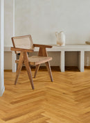 Lalegno - Classic A Brown – Parquet bâton rompu chêne fumé verni 14/3 x 90 x 600 mm | Réf. V16495