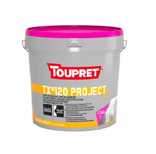 TOUPRET - TX®120 PROJECT BINNENMUUR - 20 KG