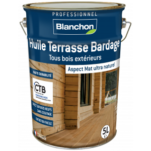 Blanchon -  Huile terrasse Bardage