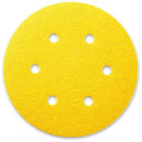 Disque abrasif 150 mm - 10 trous - grains 40 à 220