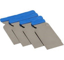Kubala 1625 - Kit 4 spatules japonaises en acier inoxydable - 50/80/100/120 mm