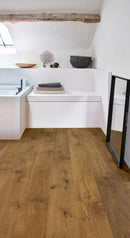 Lalegno - Parquet chêne foncé verni Classic A Como - 14/3 x 240 x 2130 mm