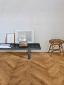 Lalegno - Parquet point de Hongrie chêne verni Classic A Como - 14/3 x 90 x 660 mm