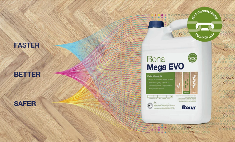 Bona vitrificateur pour parquet - Mega Evo X-Matt 5L