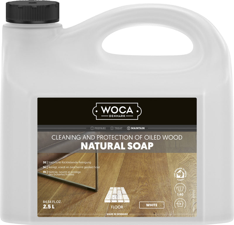 Woca Savon Naturel  - blanc 2.5L