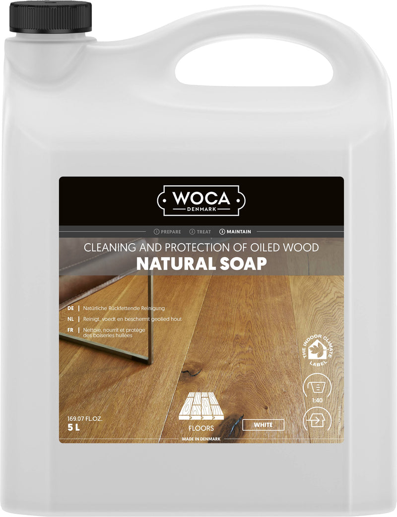 Woca Savon Naturel  - blanc 5L