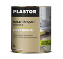 Plastor - Huile parquet effet bois nu 5 L