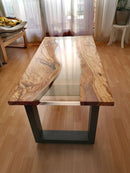 Résine époxy Crystal Clear - table en résine époxy