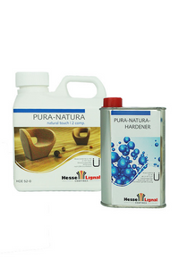 Invisible floor varnish - Hesse Lignal Pura Natura 1L + Hardener