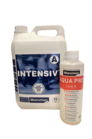 Blanchon Versiegelung für Parkett – Intensiv Satiné 5L + Aqua Pro Härter 0,5L