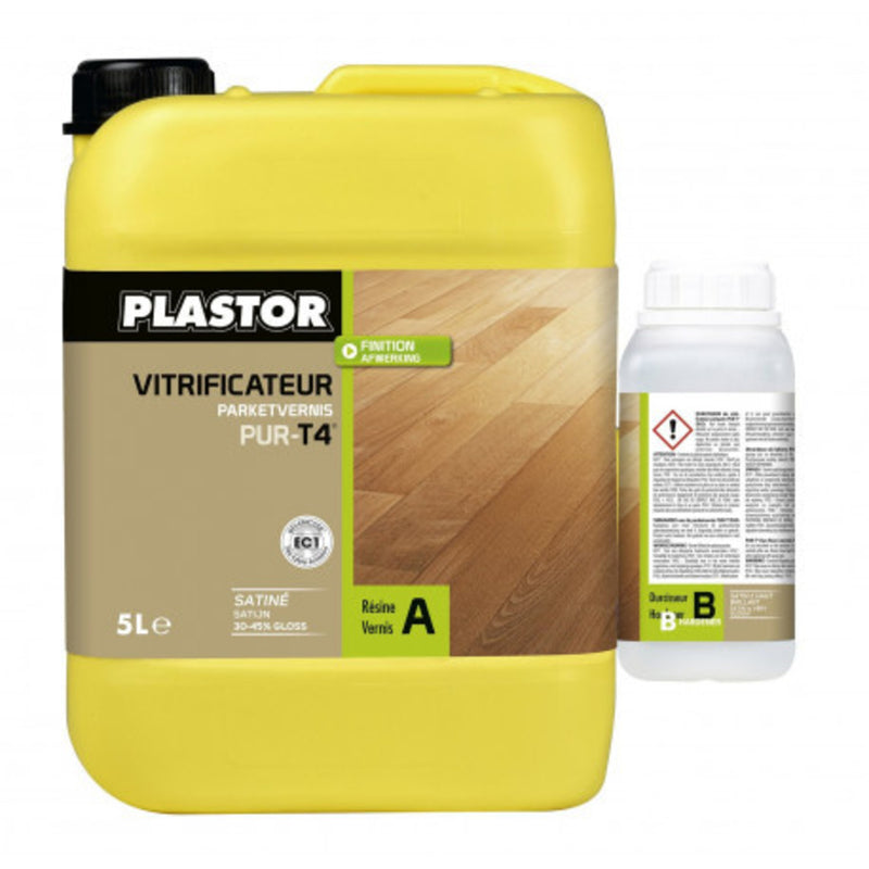 Plastor vitrificateur + durcisseur - Pur-T4 - 9L