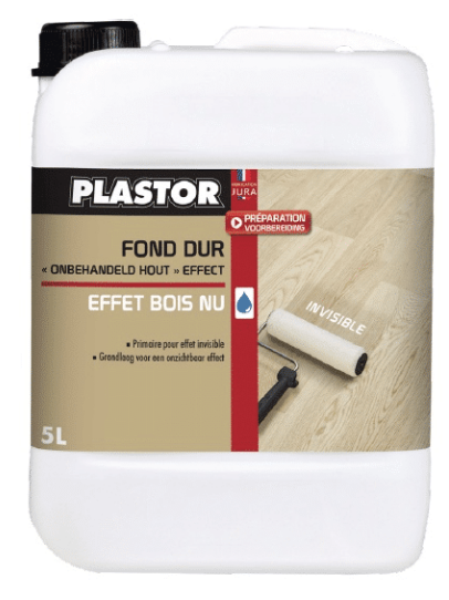 Plastor - Harde bodem met kaal houteffect - 5L